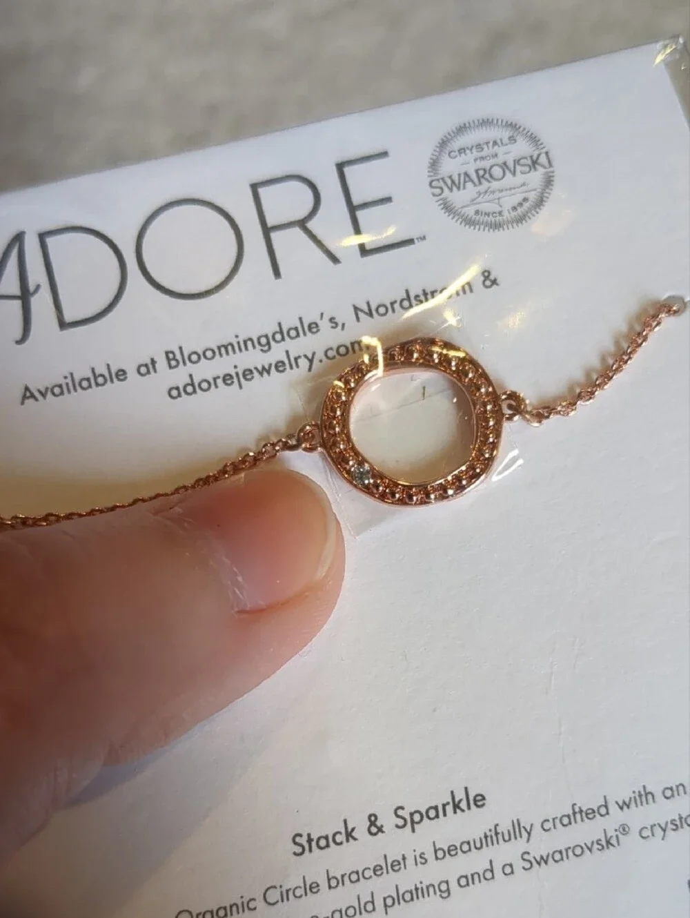 Adore bracelet organic